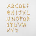 Letter Series Necklace (Pearl)