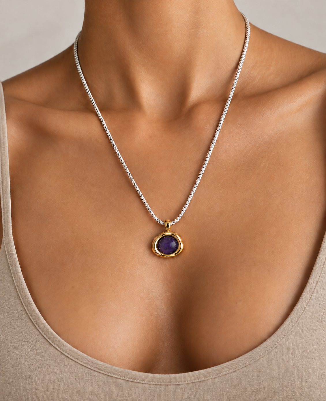 Moon Set Series Necklace