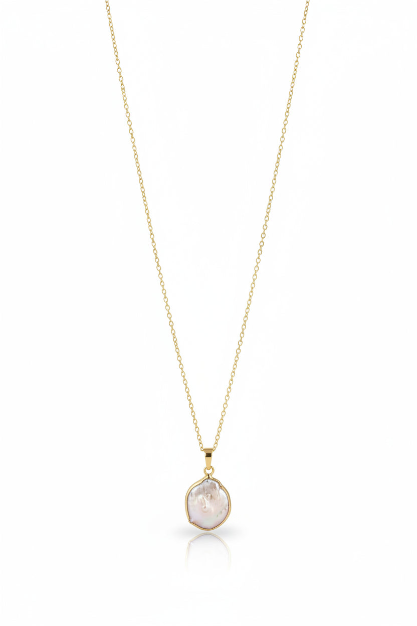 Baroque Mother of Pearl Necklace