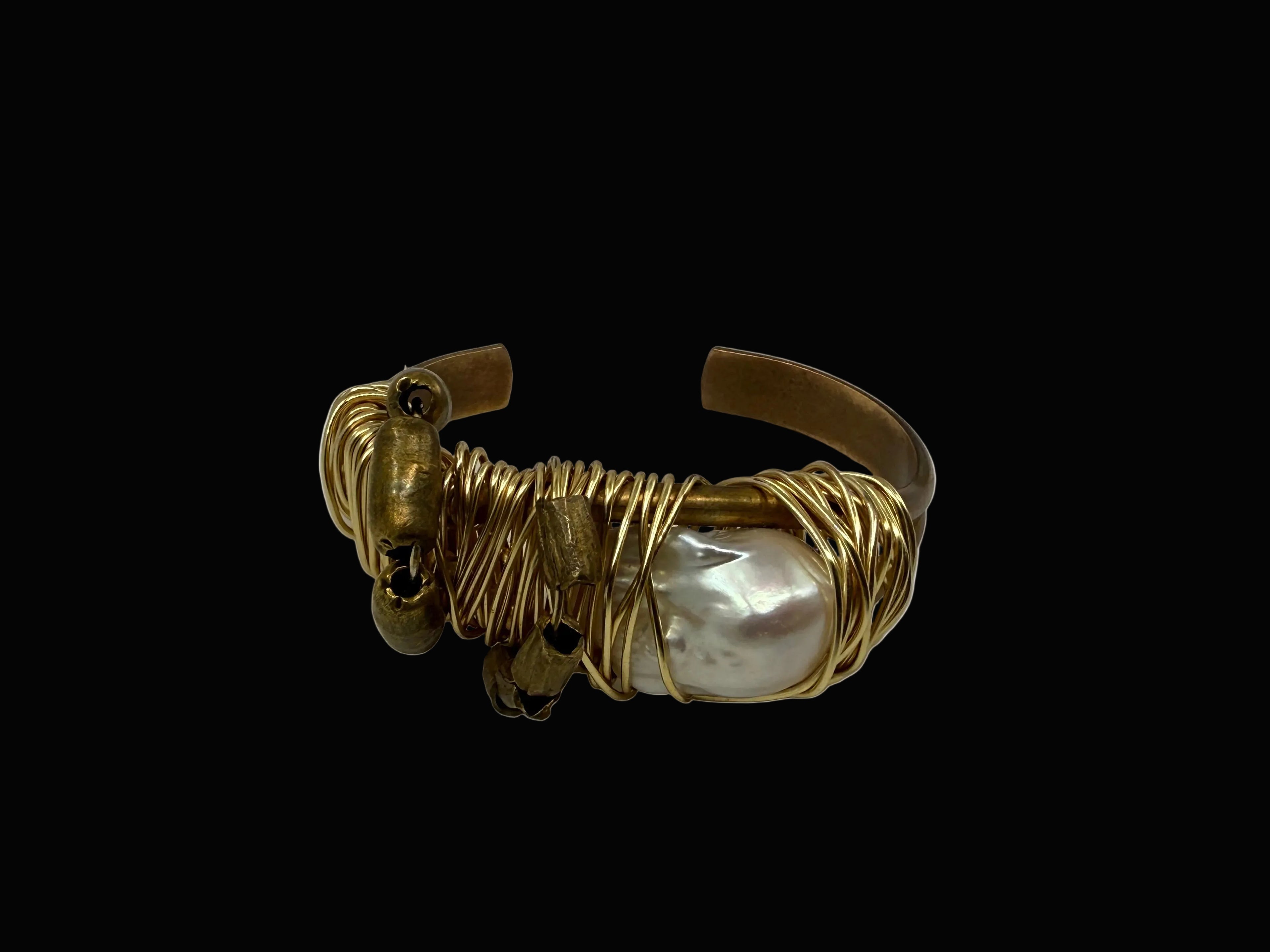 Baroque Pearl Cuff