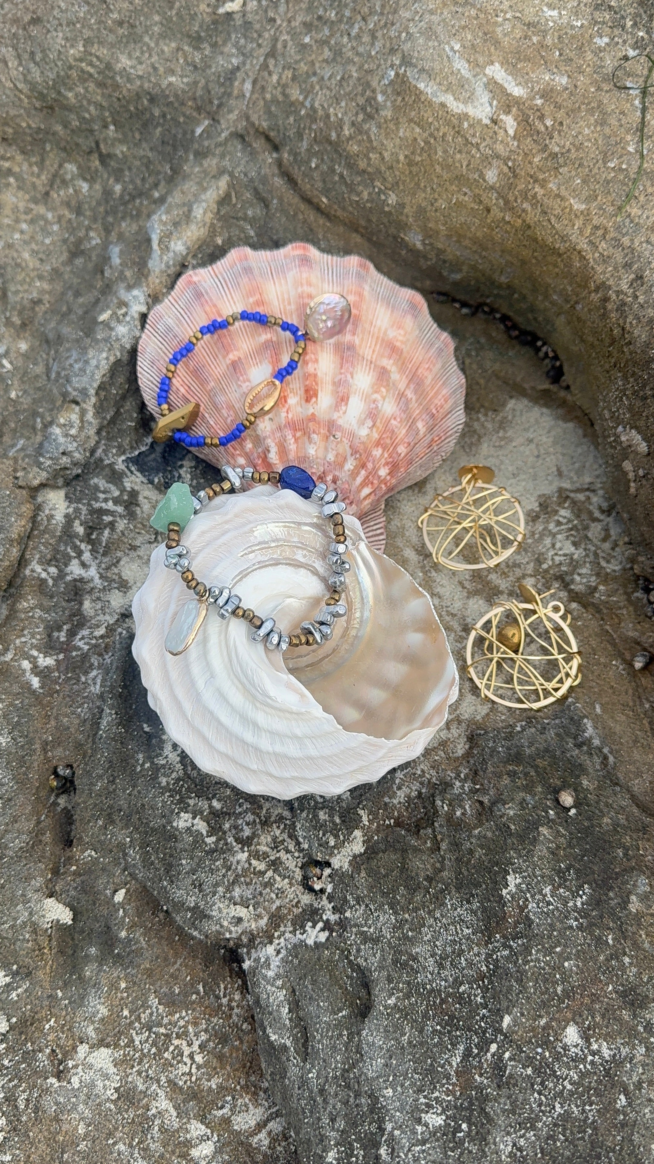 Gold Wire Hoops