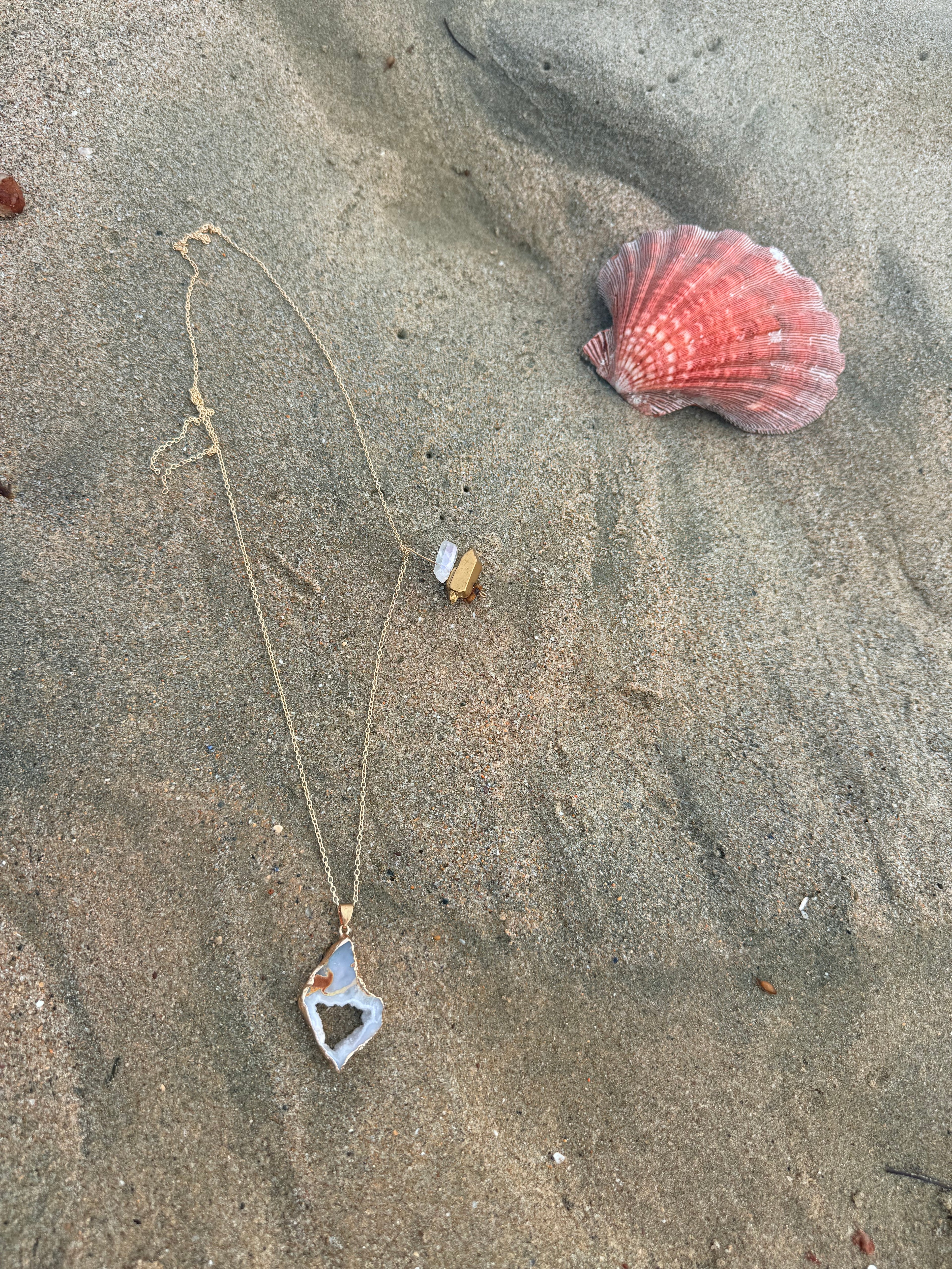 White Onyx Necklace