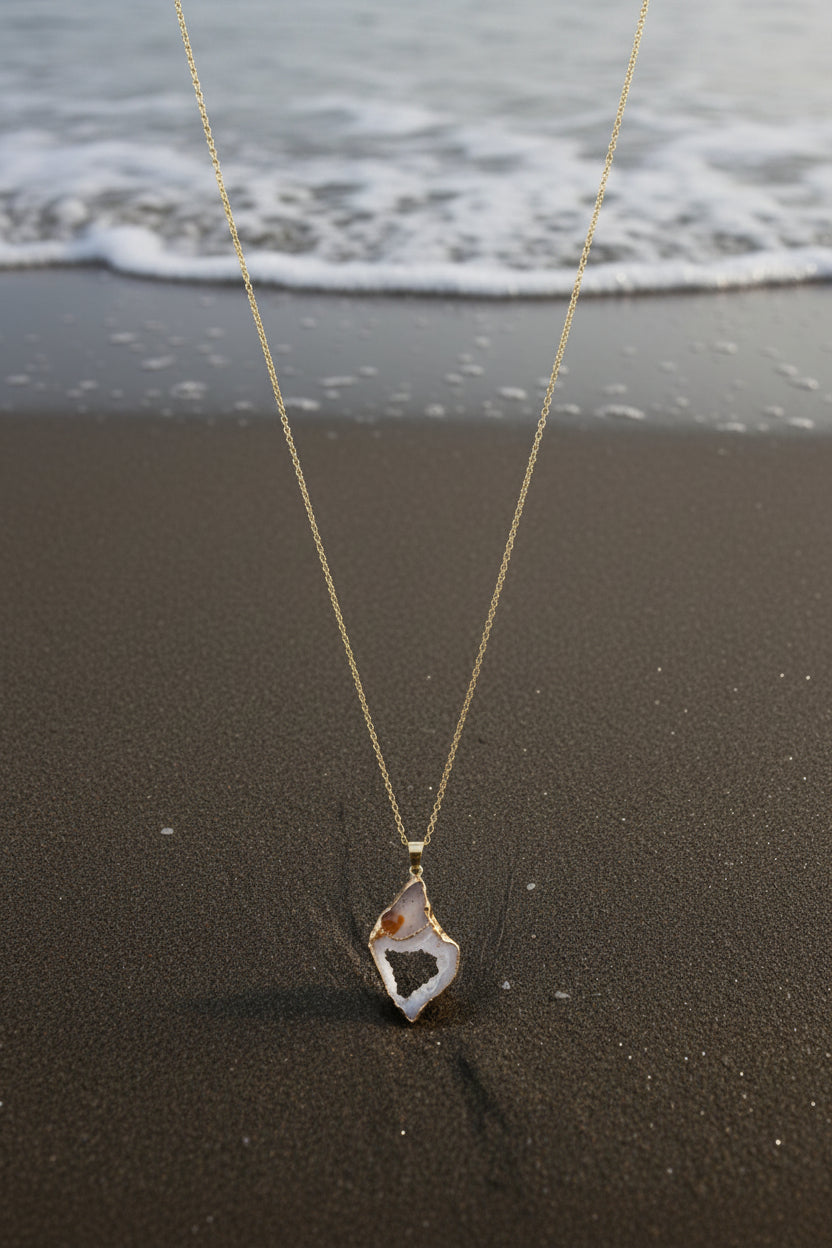 White Onyx Necklace