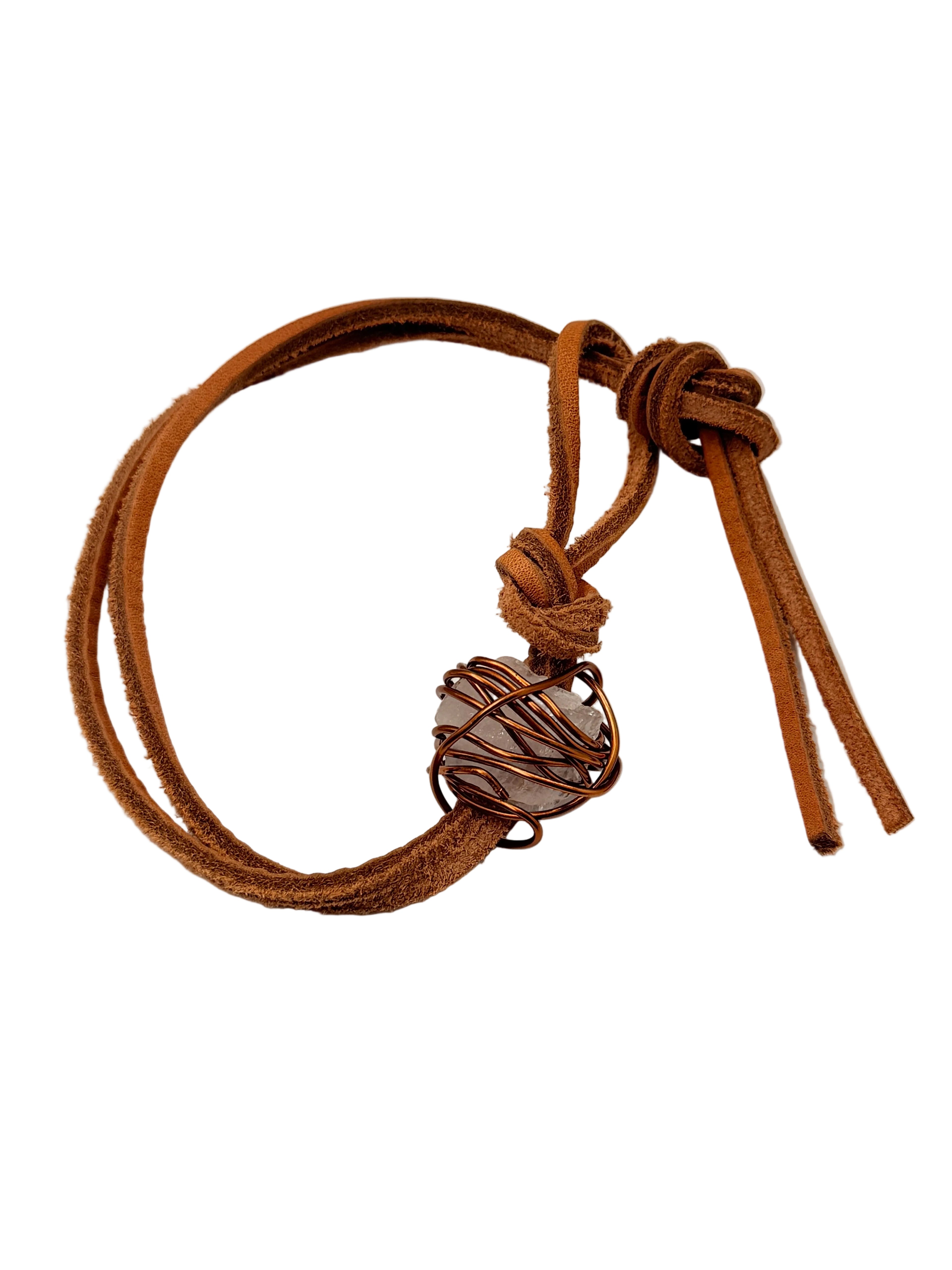 Warrior Leather Wrap (Dalia Diamond)