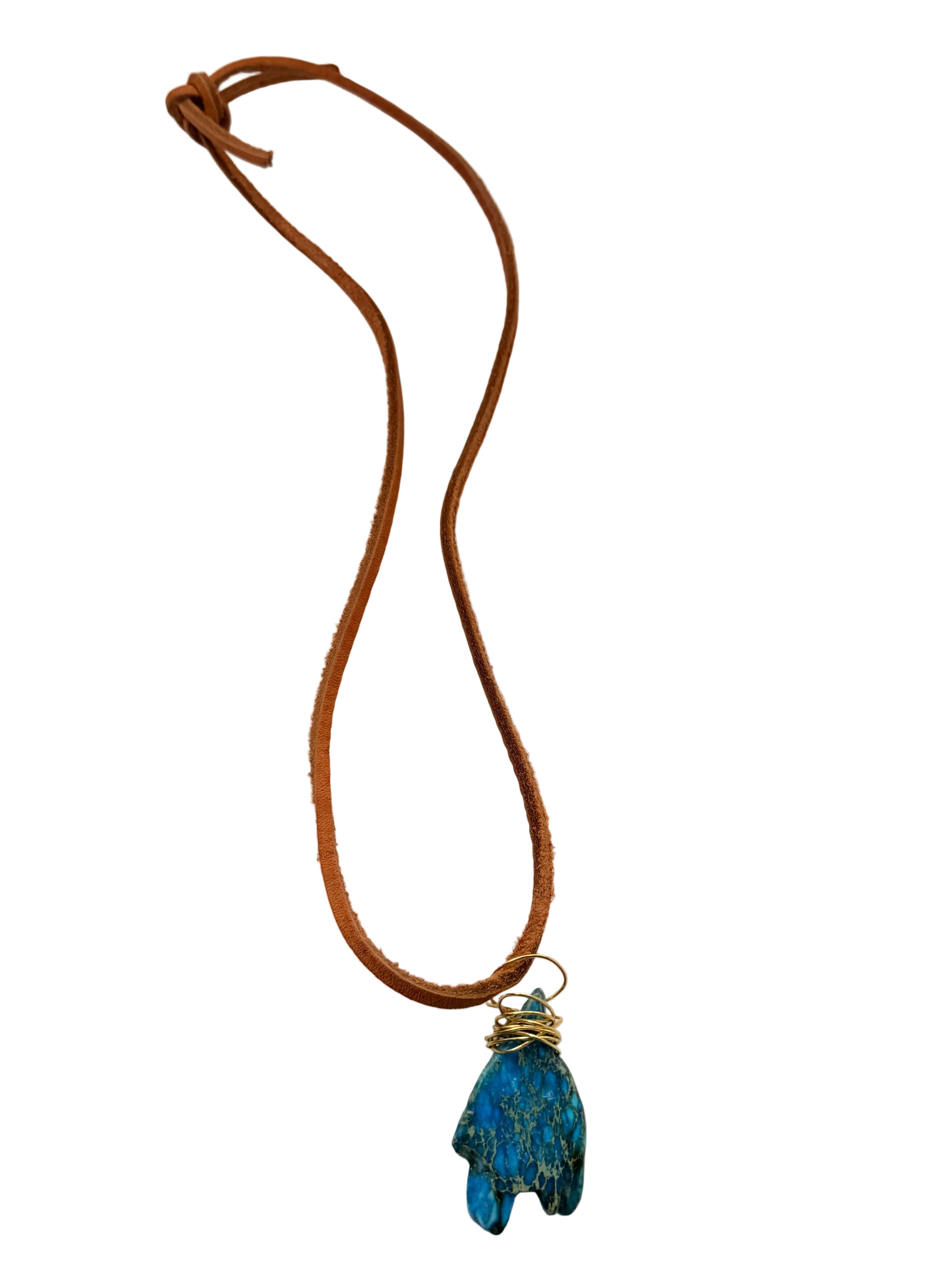 Arrow Leather Necklace