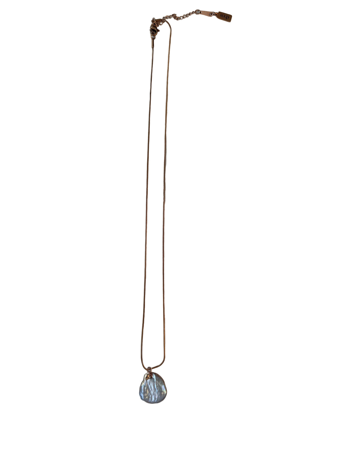 Pearl Snake Chain Necklace