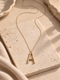 Signature Letter Necklace Andante (33inches)