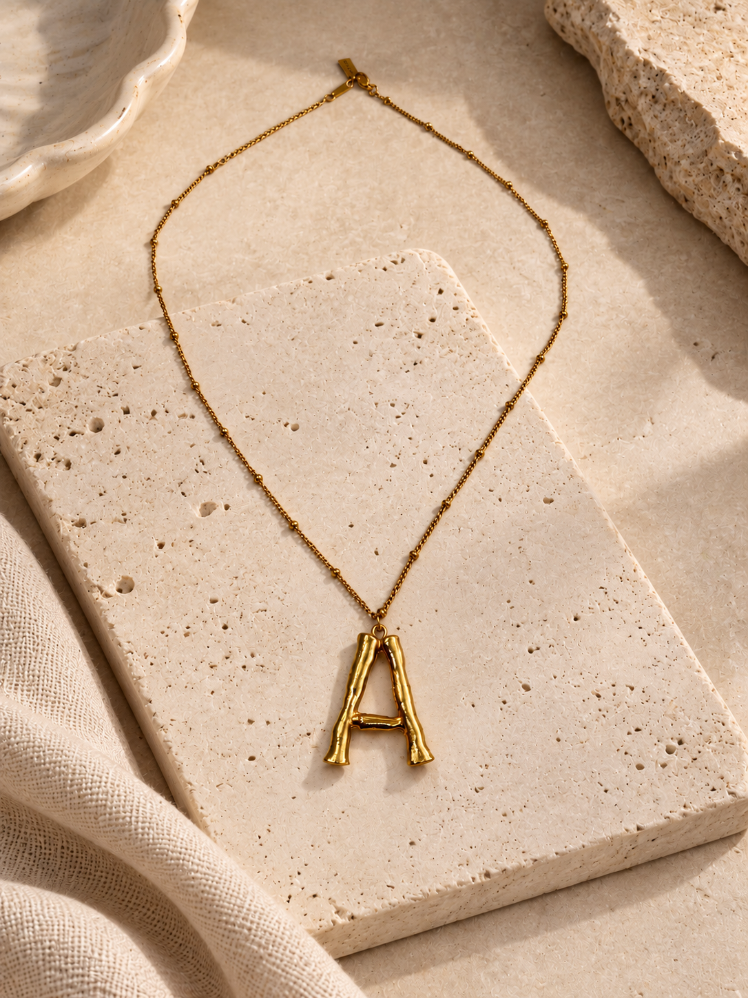 Signature Letter Necklace