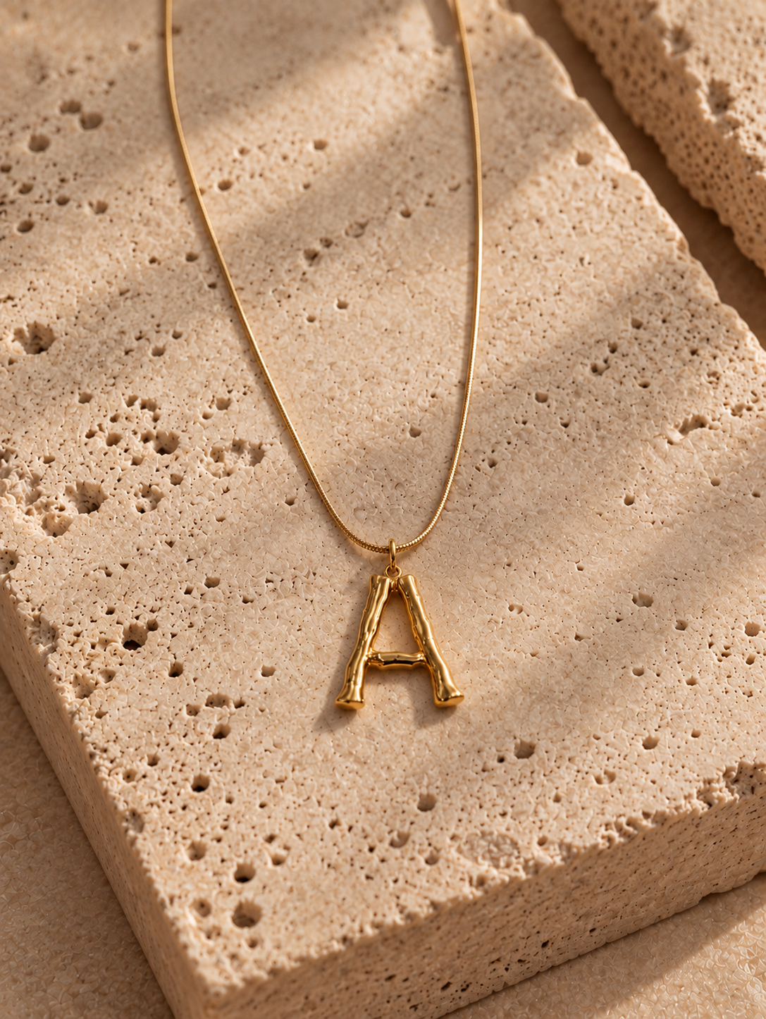 Signature Letter Necklace SN