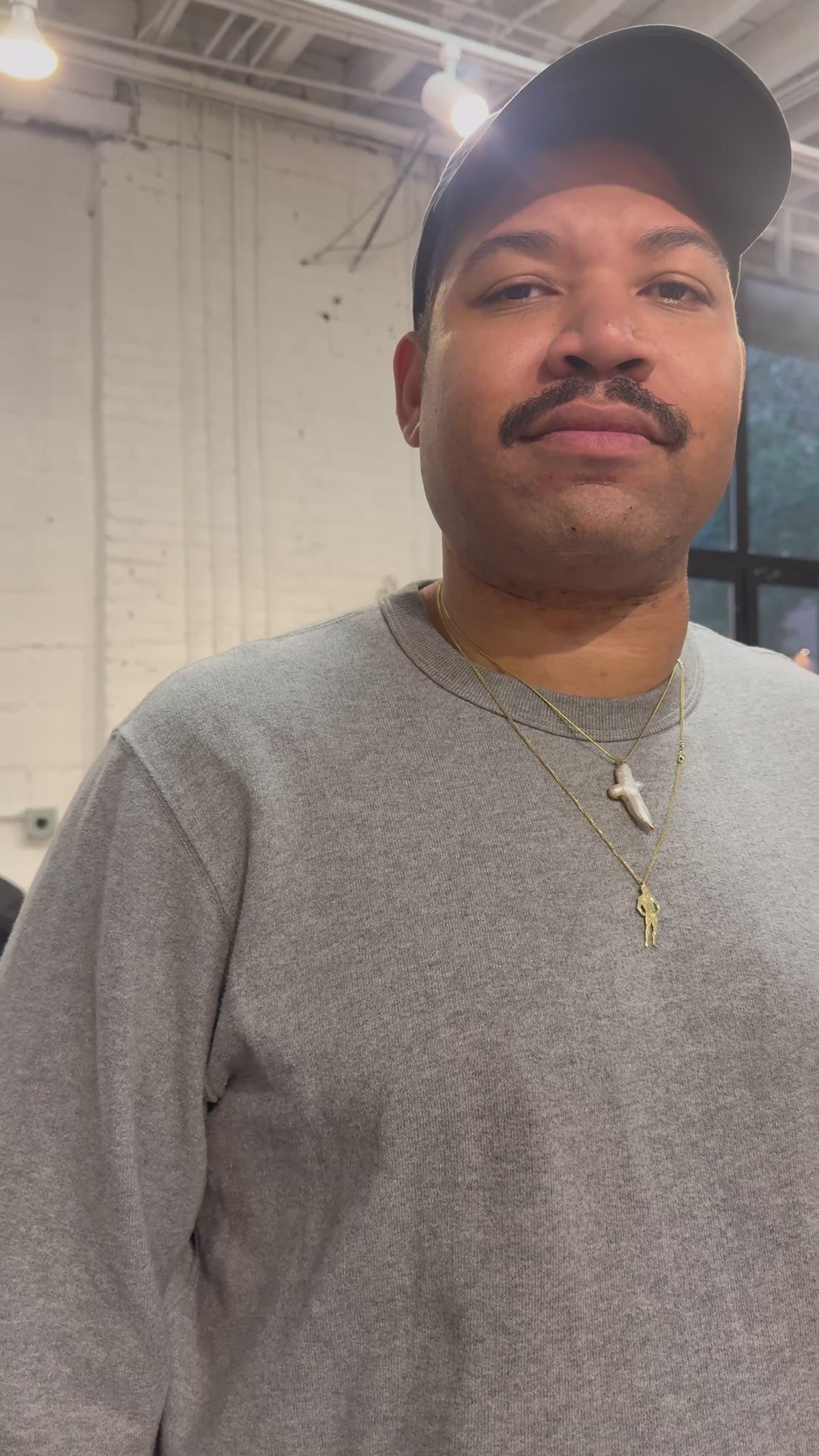 Pearl Cross Necklace